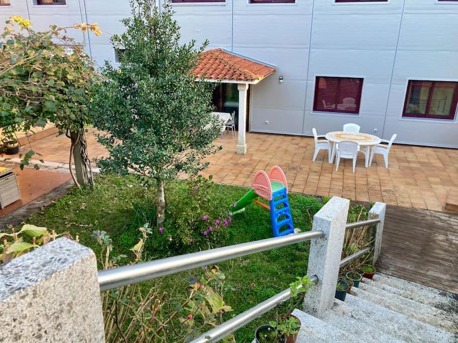 Apartamento Con Jardin Y Piscina Temporada Verano Privados Samieira Exterior foto